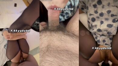 ✅推特新晋泡良大神『kkyyds98(KK)』古风旗袍黑丝大屁股狠狠后入，空姐装第一视角口活啪啪(10V) (1)